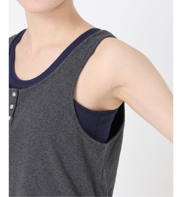 SLOBE IENA「ヘンリーパックタンク」|Tシャツ・カットソー|