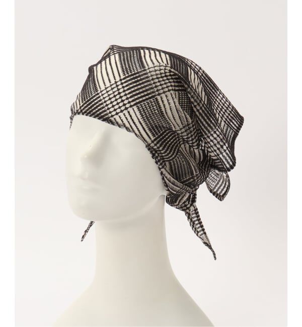 IENA「La Maison de Lyllis/メゾンドリリス SLITERCHIF スカーフ 2261019」|バンダナ・スカーフ|