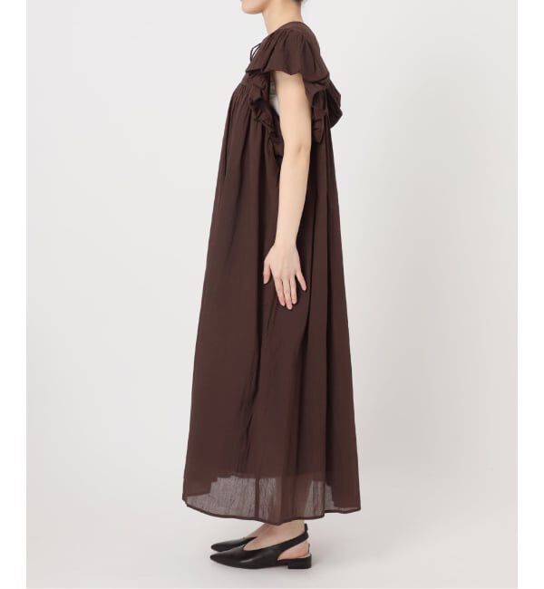 SLOBE IENA「《予約》バルーンスリーブワンピース」|ワンピース|