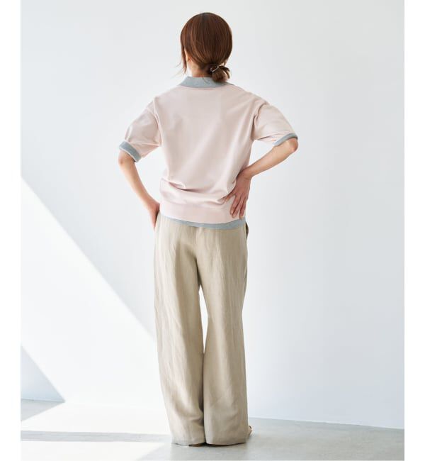 IENA「《新色あり/追加予約》ウォッシャブル リネンレーヨンイージーパンツ」|その他|
