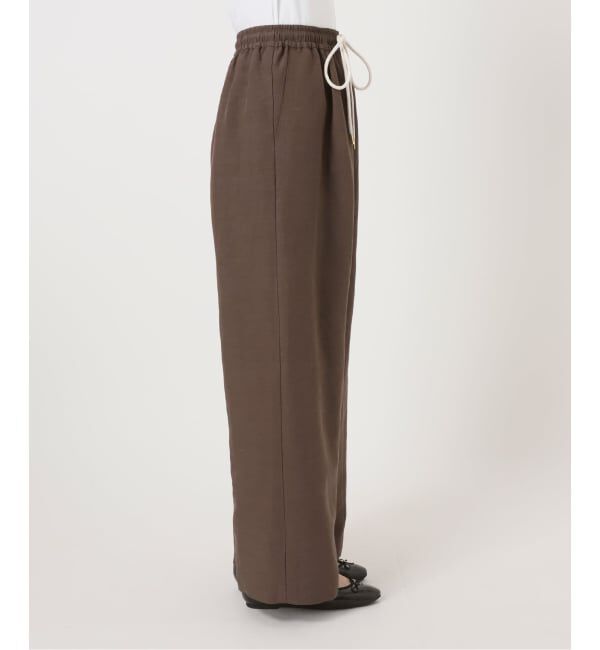 IENA「《新色あり/追加予約》ウォッシャブル リネンレーヨンイージーパンツ」|その他|