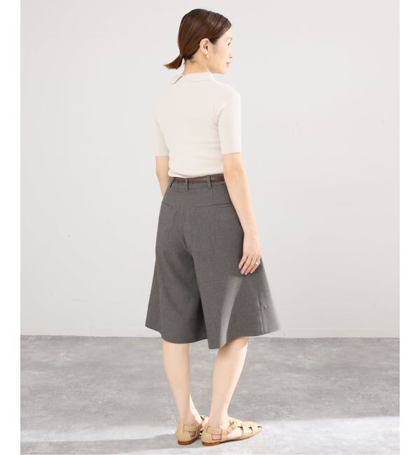 IENA「《セットアップ対応/予約》ウォッシャブル トロピカルハーフパンツ」|その他|