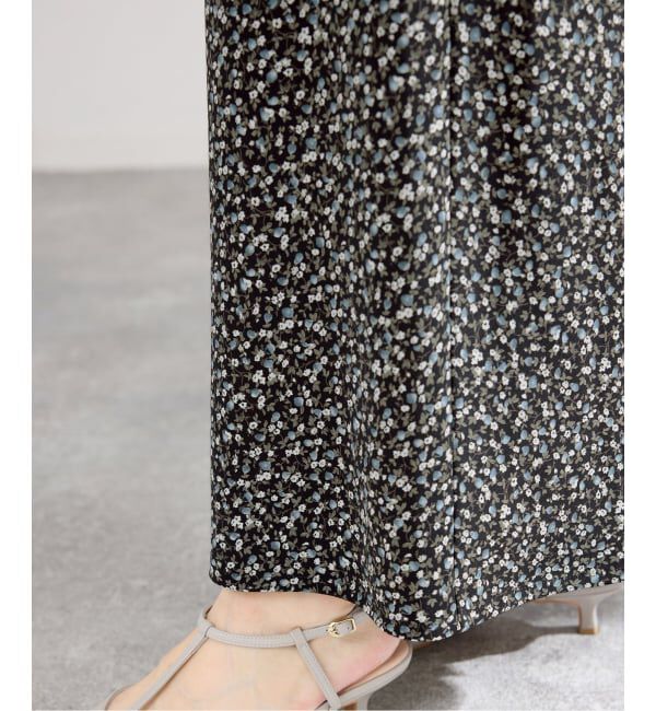IENA「《セットアップ対応/予約》ソフトヴィンテージフラワースカート」|スカート|