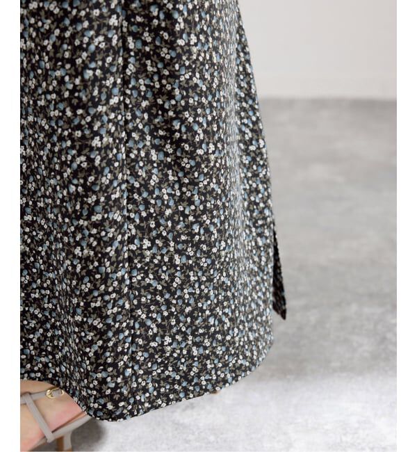 IENA「《セットアップ対応/予約》ソフトヴィンテージフラワースカート」|スカート|