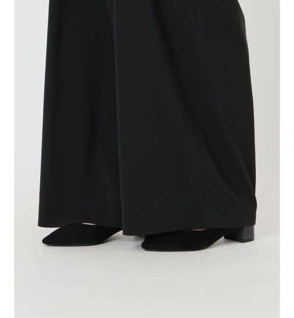 IENA LA BOUCLE「《予約》IENA LA BOUCLE ウーステッドライクシャンブレータックスラックス」|スラックス|