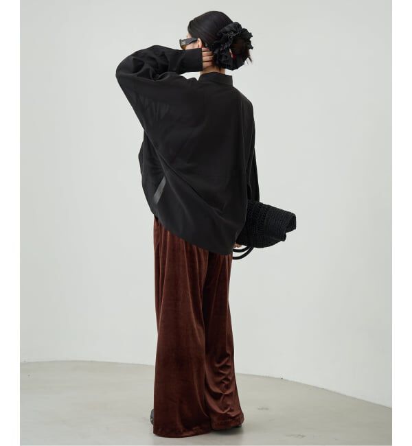 IENA LA BOUCLE「《予約》IENA LA BOUCLE フィブリルシアーシャツ」|シャツ・ブラウス|