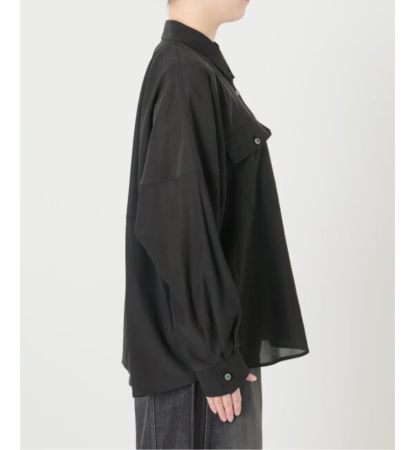 IENA LA BOUCLE「《予約》IENA LA BOUCLE フィブリルシアーシャツ」|シャツ・ブラウス|