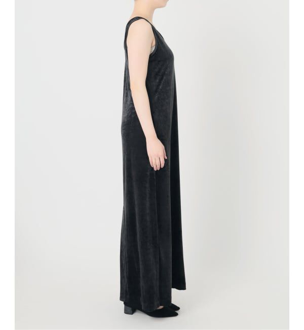 IENA LA BOUCLE「《予約》IENA LA BOUCLE トリアセベロアタンクワンピース」|ワンピース|