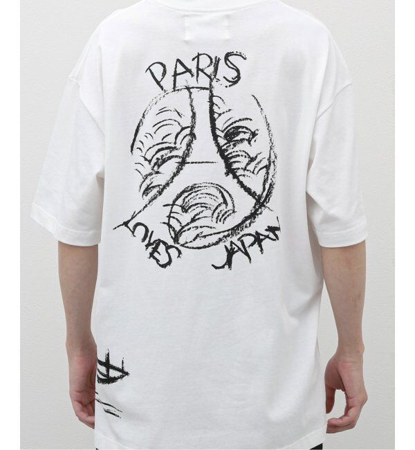 Paris Saint-Germain「【隈 研吾 &times; Paris Saint-Germain】グラフィックプリント Tシャツ」|Tシャツ・カットソー|