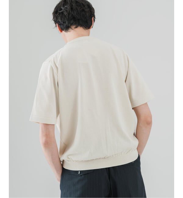 EDIFICE「《予約》Essential ニット Tシャツ」|Tシャツ・カットソー|