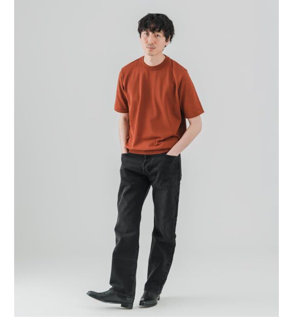 EDIFICE「《予約》Essential ニット Tシャツ」|Tシャツ・カットソー|