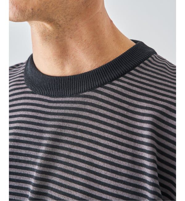 EDIFICE「《予約》Essential ニット Tシャツ」|Tシャツ・カットソー|