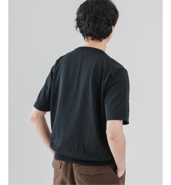 EDIFICE「《予約》Essential ニット Tシャツ」|Tシャツ・カットソー|