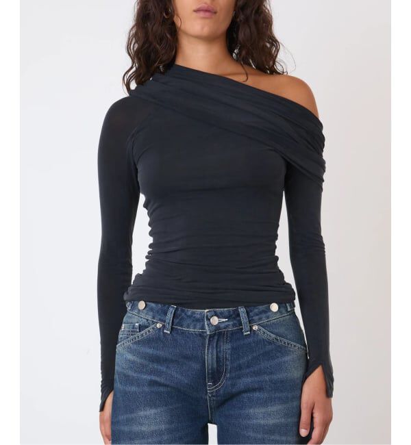 PULP「peachy den / ピーチーデン KYLIE COLD SHOULDER TOP」|Tシャツ・カットソー|