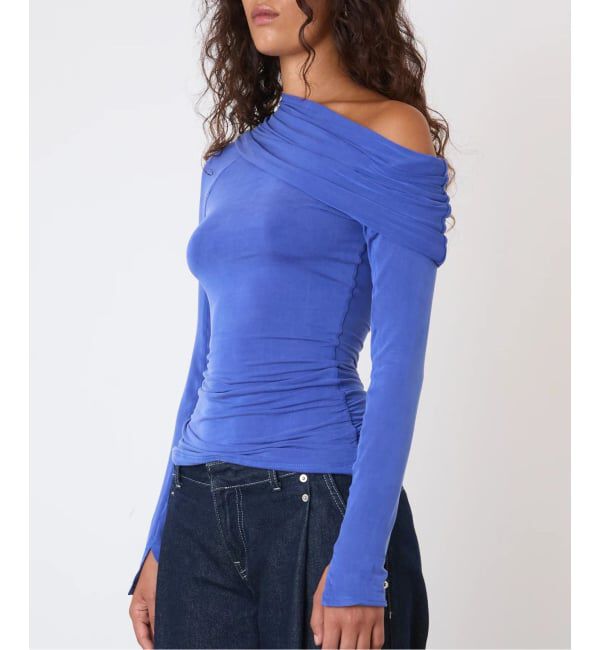 PULP「peachy den / ピーチーデン KYLIE COLD SHOULDER TOP」|Tシャツ・カットソー|