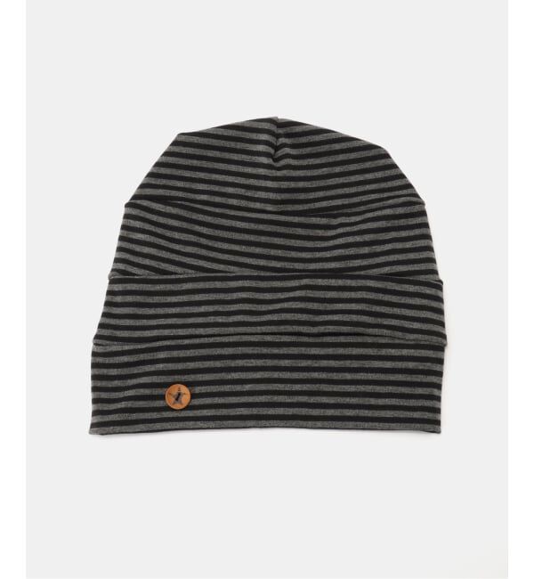 PULP「【Geek Office / ギークオフィス】WEBHOUSE / Twister Button Panel Beanie」|ニット帽|グレー