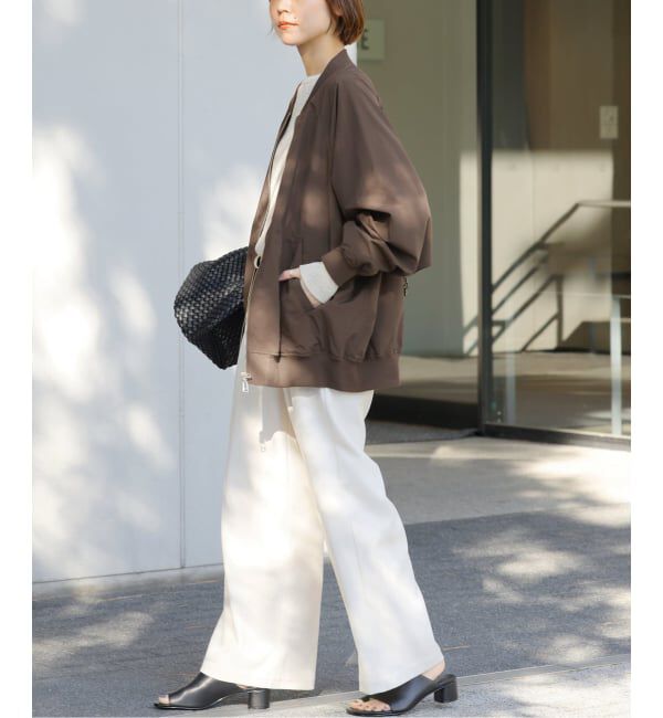 JOURNAL STANDARD relume「《追加》ウォッシャブルナイロンダブルジップMA-1」|ブルゾン・スタジャン|