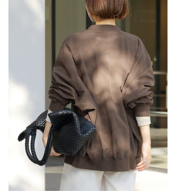 JOURNAL STANDARD relume「《追加》ウォッシャブルナイロンダブルジップMA-1」|ブルゾン・スタジャン|