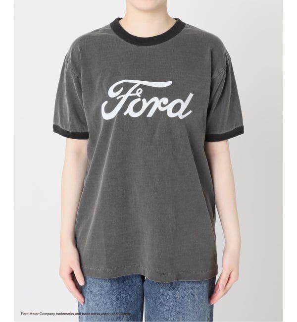 journal standard L'essage「《予約》【Ford】ロゴピグメントTシャツ」|Tシャツ・カットソー|