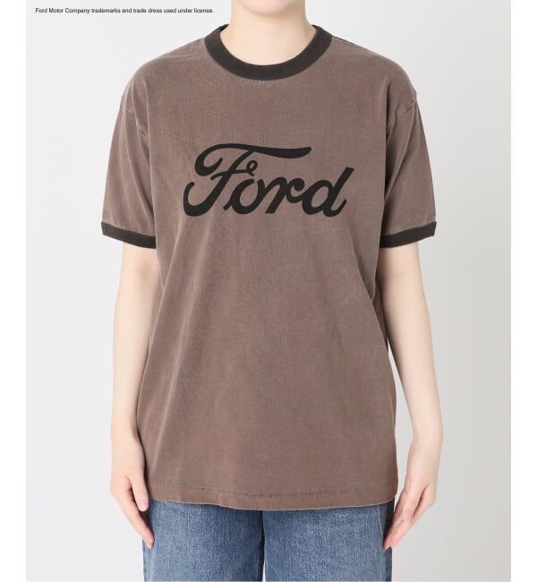 journal standard L'essage「《予約》【Ford】ロゴピグメントTシャツ」|Tシャツ・カットソー|