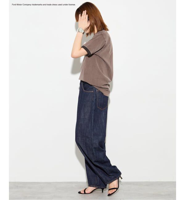 journal standard L'essage「《予約》【Ford】ロゴピグメントTシャツ」|Tシャツ・カットソー|