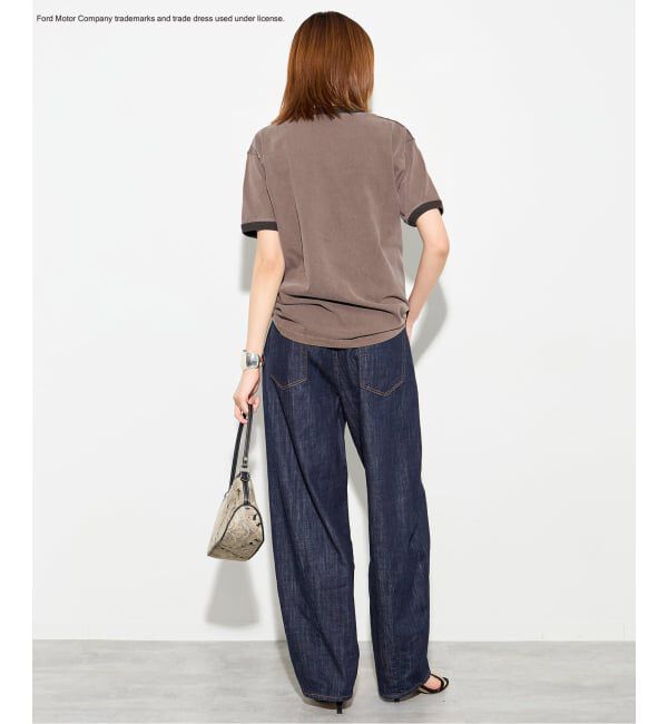 journal standard L'essage「《予約》【Ford】ロゴピグメントTシャツ」|Tシャツ・カットソー|