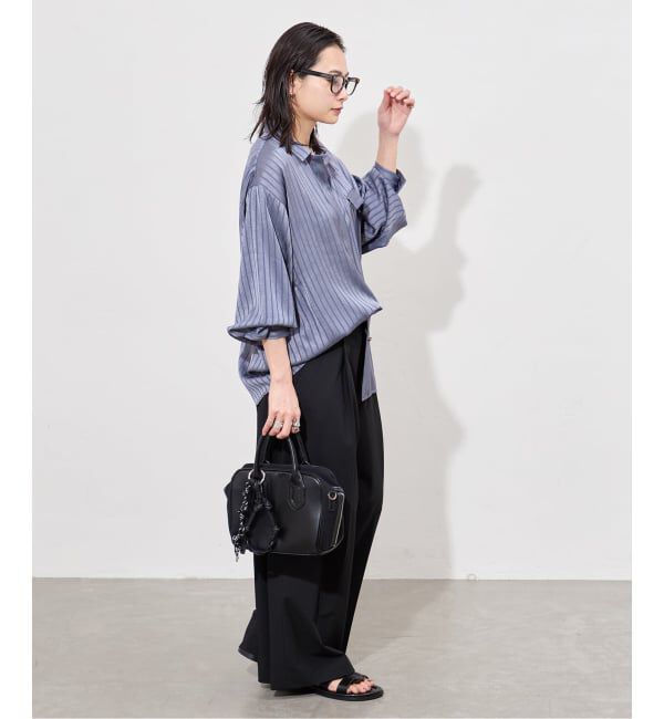 JOURNAL STANDARD「《追加予約》【ARCHIVE STANCE/アーカイブスタンス】Satin Stripe Dolman Shirt」|シャツ・ブラウス|