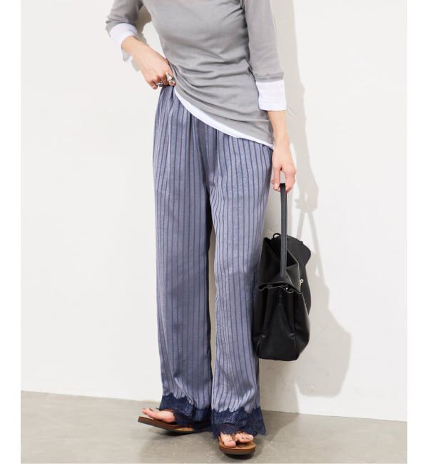 JOURNAL STANDARD「《追加予約》【ARCHIVE STANCE/アーカイブスタンス】Satin Stripe Easy PT」|その他|