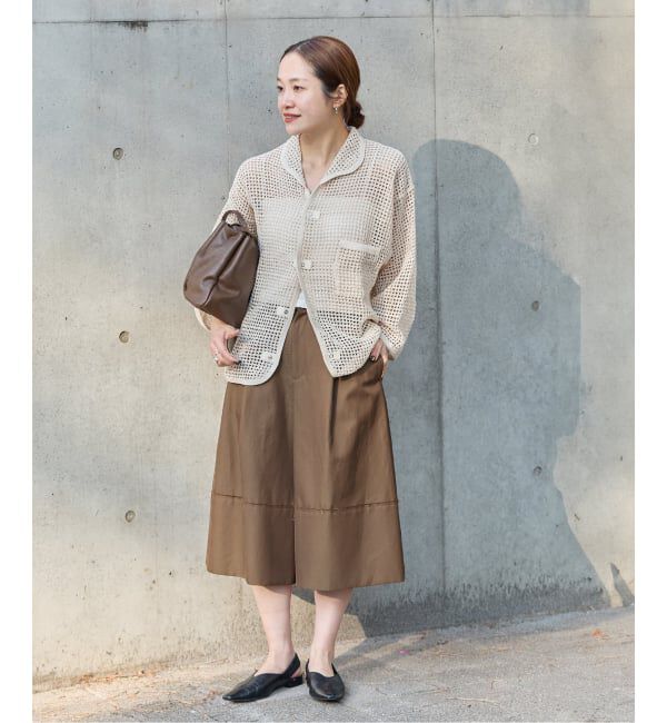 JOURNAL STANDARD「《予約》別注【ARMY TWILL/アーミーツイル】Cotton Mesh Shirt」|カーディガン|