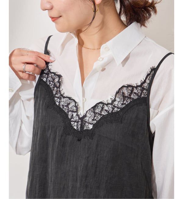 JOURNAL STANDARD「《追加予約5》フィブリルリヨセルキャミ」|シャツ・ブラウス|