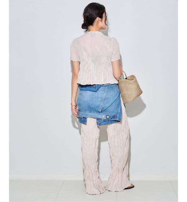 journal standard L'essage「《予約》【Gongdid Design】Carry Over_Wavy_Pants：パンツ」|その他|