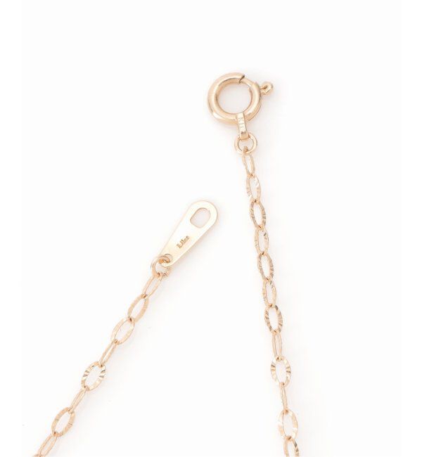 Lilas by Spick&Span「ルナチェーン60cmネックレス K10」|ネックレス|