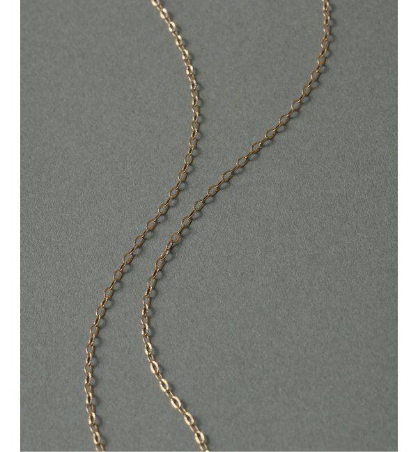 Lilas by Spick&Span「ルナチェーン60cmネックレス K10」|ネックレス|