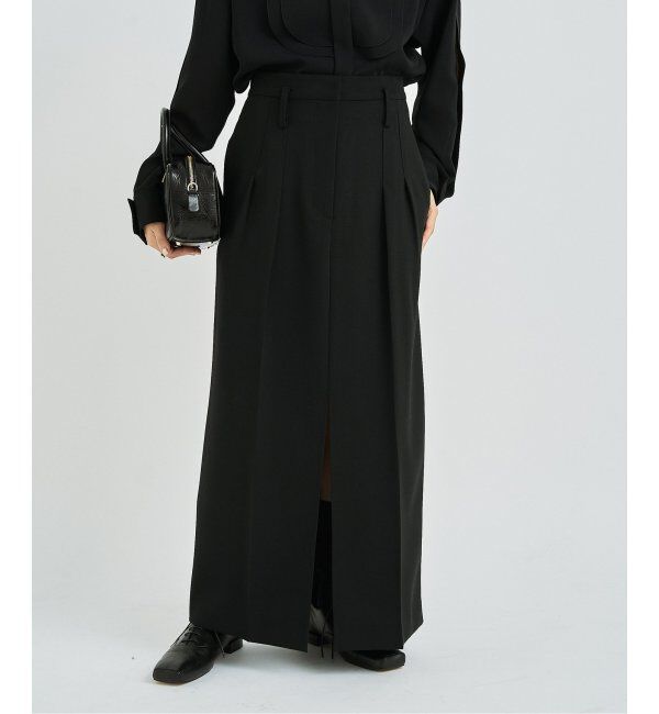 HARDY NOIR「《追加》2タックロングスカート 2」|スカート|