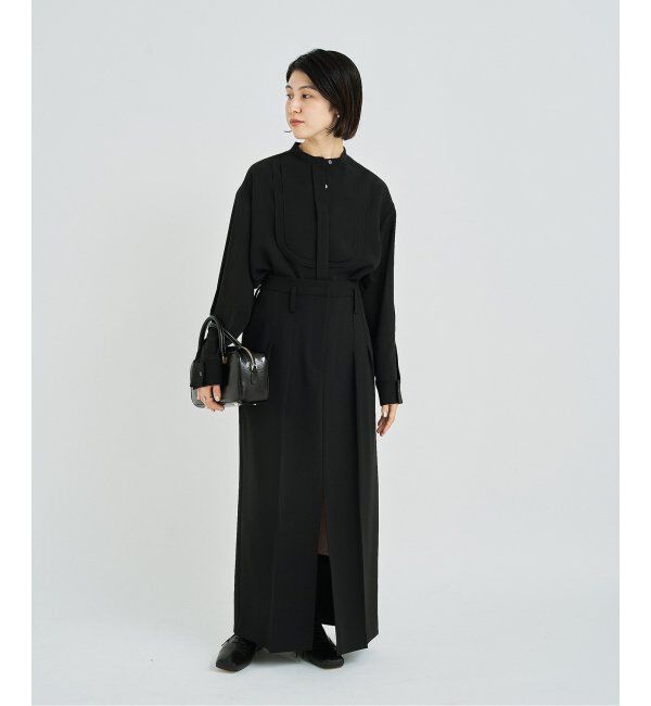 HARDY NOIR「《追加》2タックロングスカート 2」|スカート|