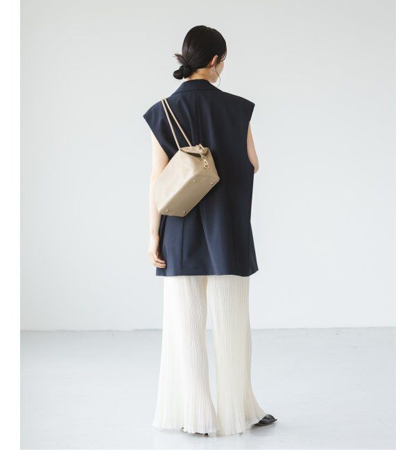 NOBLE「ファジーシフォンランダムプリーツパンツ」|その他|