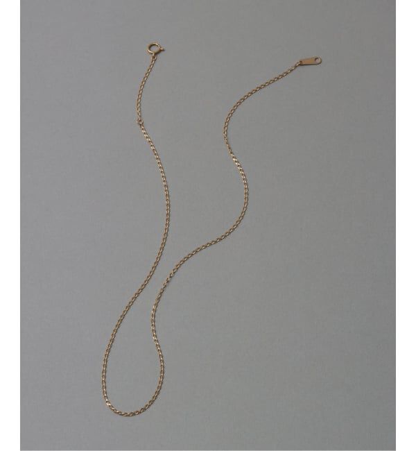 Lilas by Spick&Span「アラキヘイチェーン40cmネックレス K18」|ネックレス|