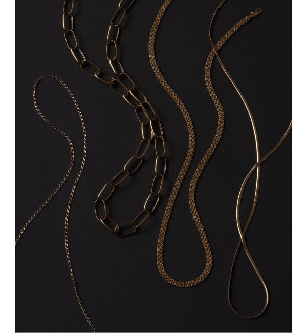 Lilas by Spick&Span「アラキヘイチェーン40cmネックレス K18」|ネックレス|