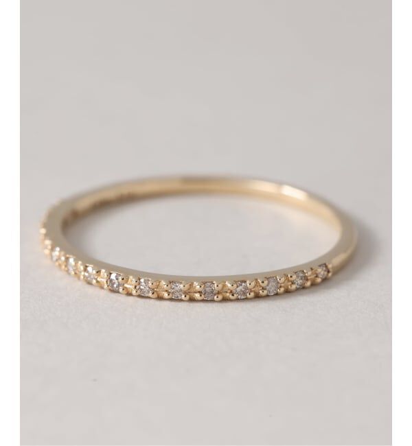 Lilas by Spick&Span「ダイヤハーフエタニティーリング K10」|リング|