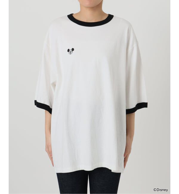 FRAMeWORK「JANE SMITH/ジェーンスミス mickey ringer tee」|Tシャツ・カットソー|