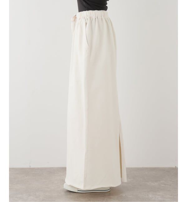 FRAMeWORK「ウェットオゾン加工インレースカート」|スカート|