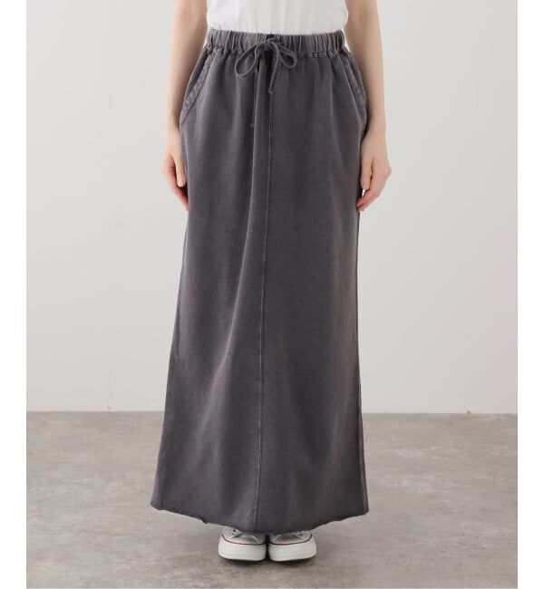 FRAMeWORK「ウェットオゾン加工インレースカート」|スカート|