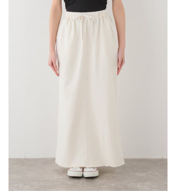 FRAMeWORK「ウェットオゾン加工インレースカート」|スカート|