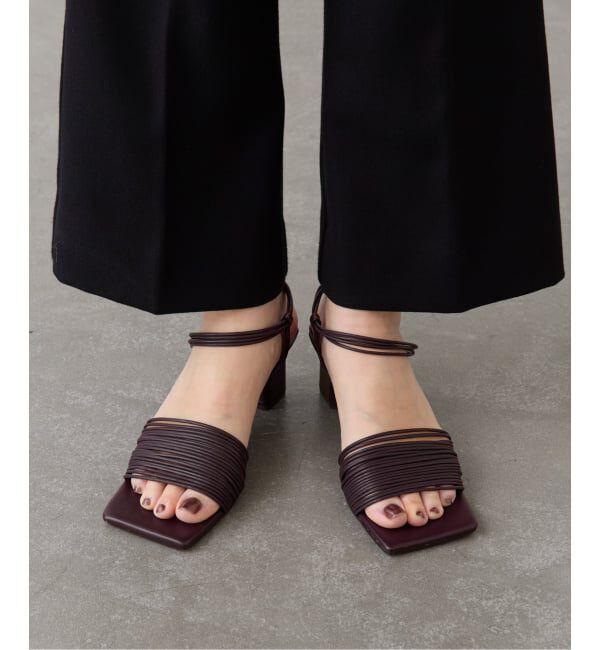 GRISE「《予約》GRISE5cmマルチストラップサンダル」|サンダル|