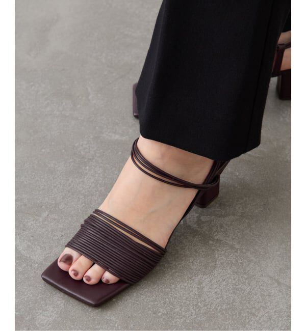 GRISE「《予約》GRISE5cmマルチストラップサンダル」|サンダル|