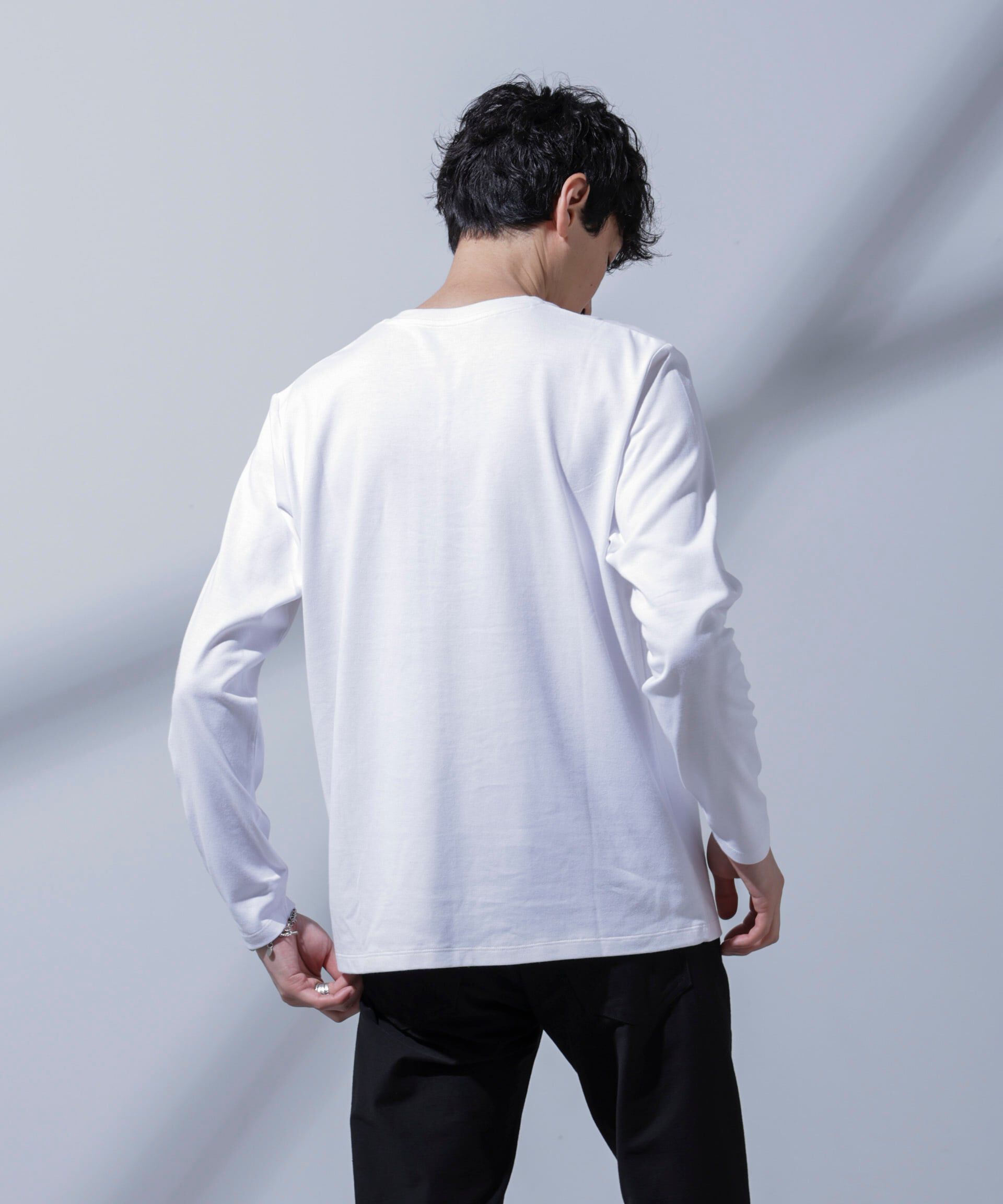 nano･universe「Anti Soaked(R)  汗染み防止 VネックTシャツ」|Tシャツ・カットソー|