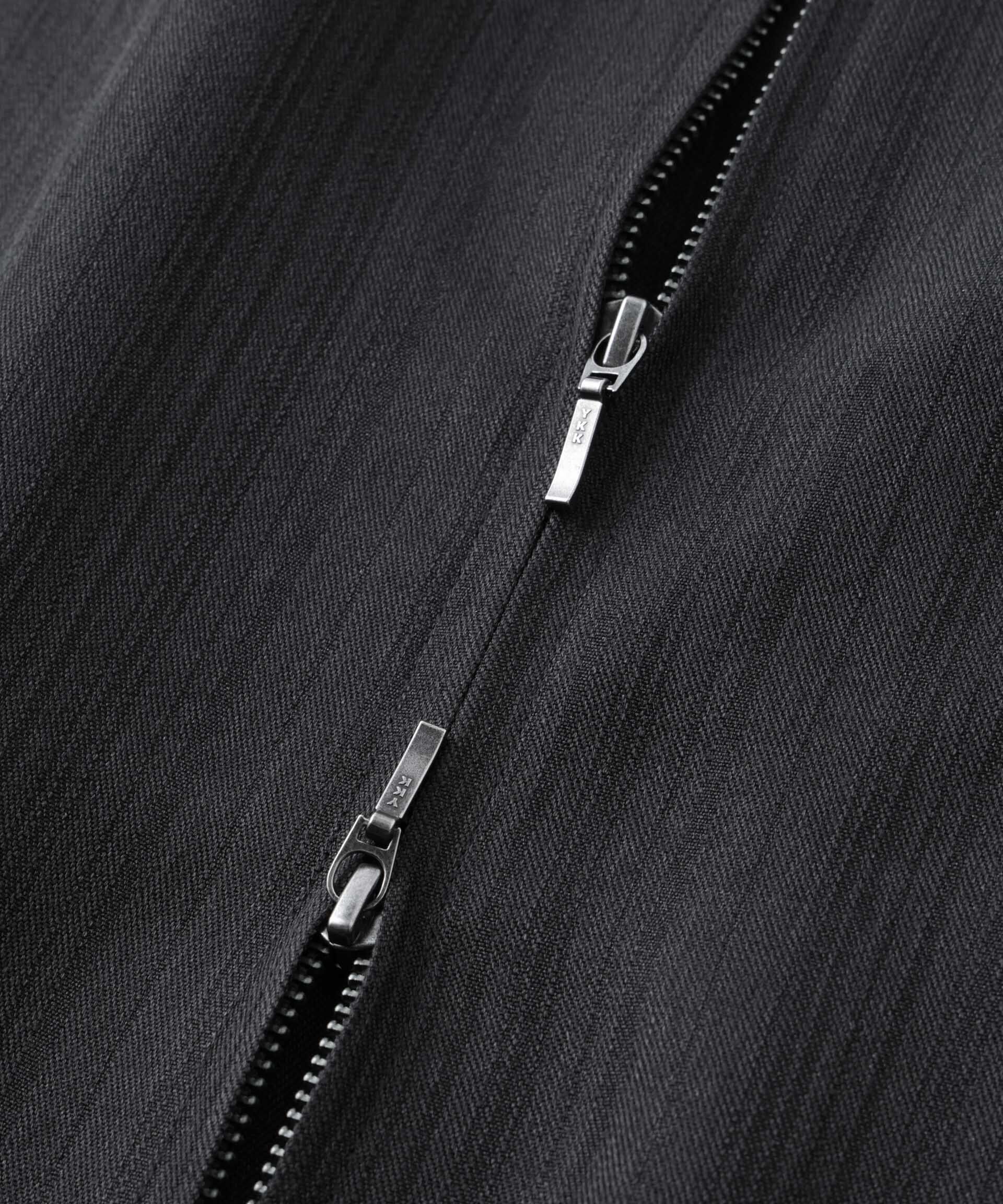 nano･universe「メタリックフロントZIPスリットタイトスカート」|スカート|