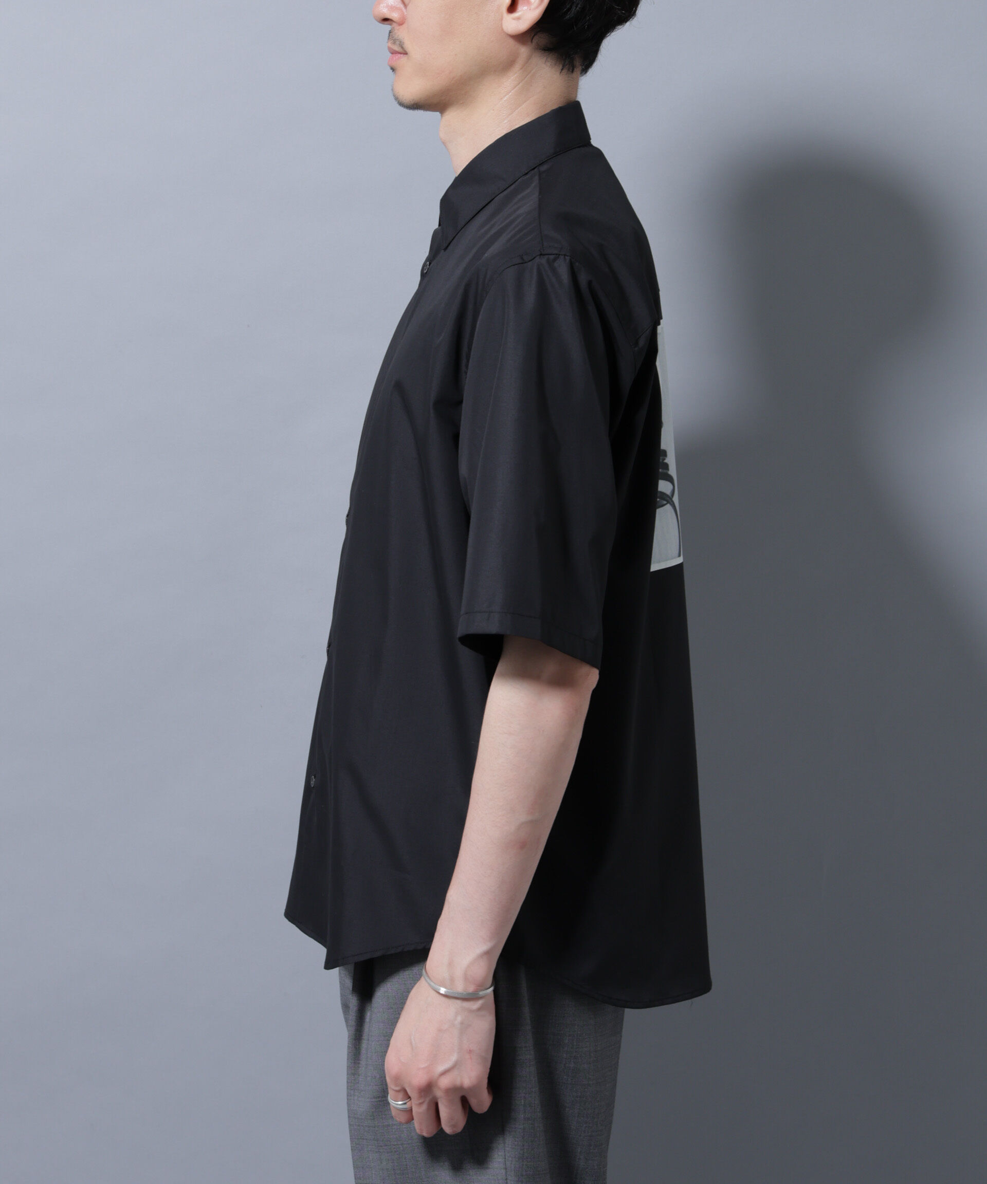 nano･universe「「着るアート」karl blossfeldt 半袖シャツ1」|シャツ・ブラウス|