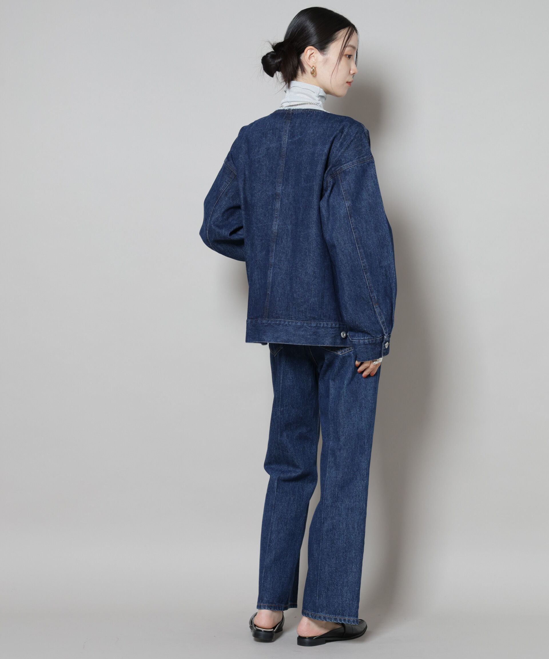 nano･universe「センタープレスデニム」|チノ|