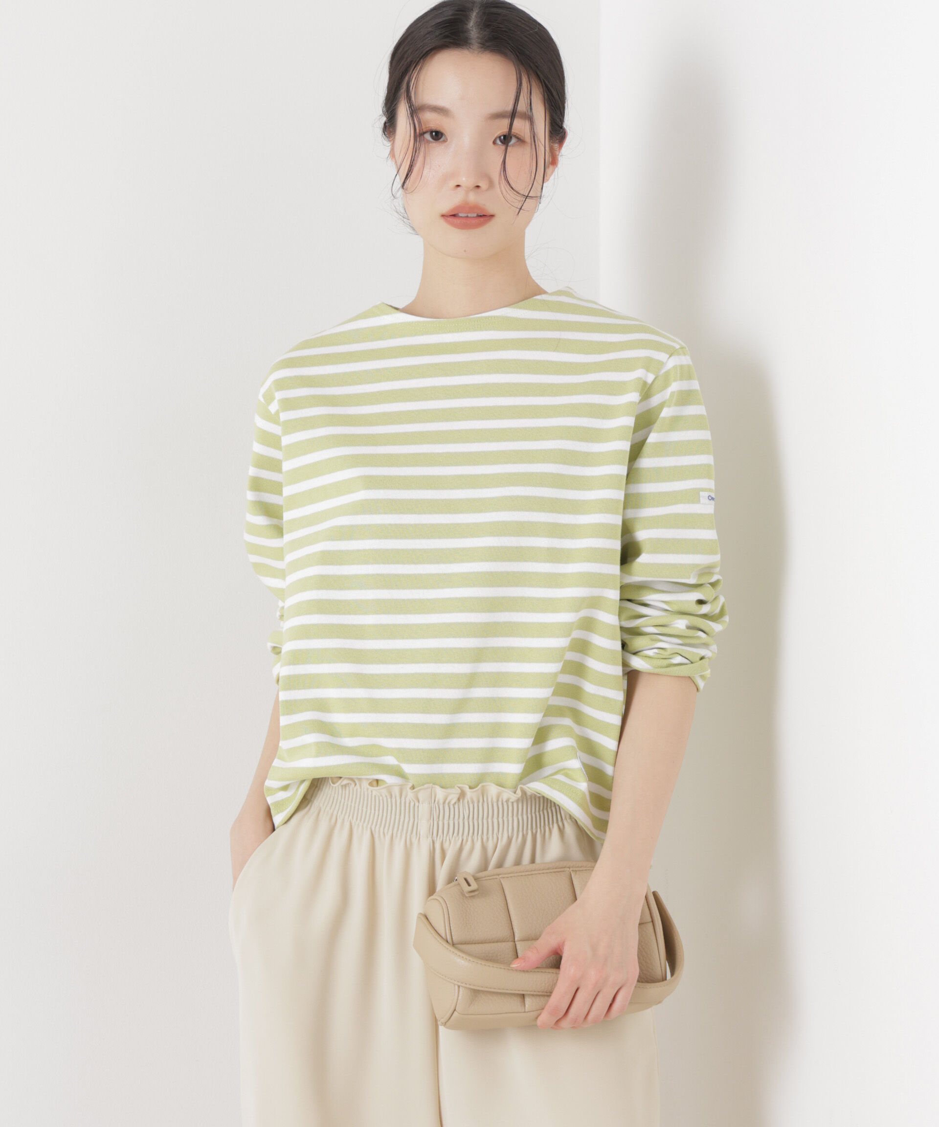 nano･universe「ORCIVAL/CREW NECK L/S P.O.」|Tシャツ・カットソー|